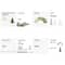 7.5ft Pre-Lit Flocked Pine Artificial Christmas Tree, Warm White LED Lights
